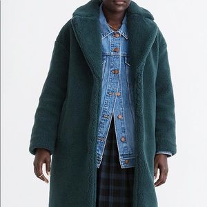 Madewell Teddy Coat NWT